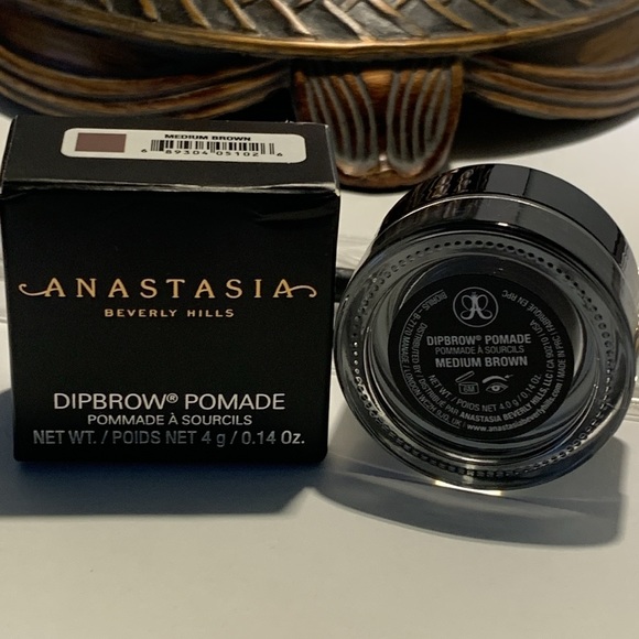 Anastasia Beverly Hills DipBrow Pomade Medium Brown and Brush #12 Bundle - Picture 16 of 16